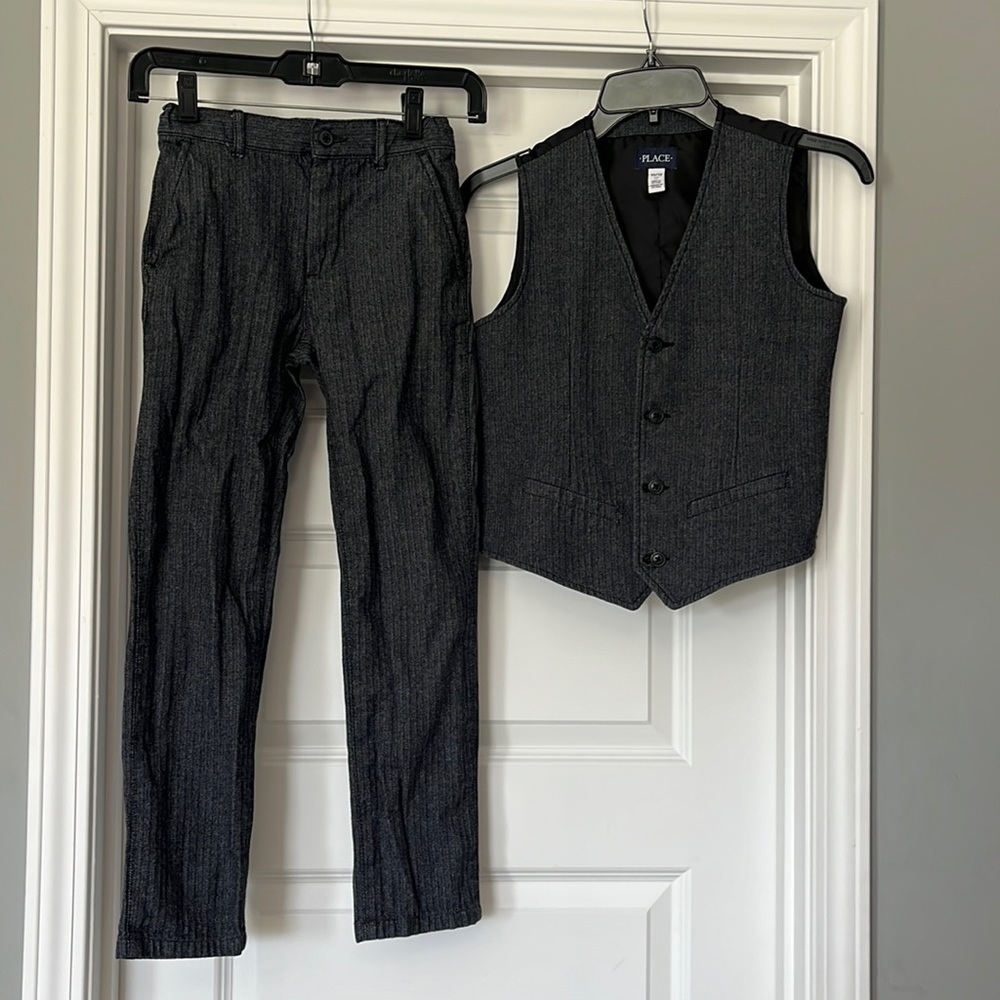 Children’s Place Boys Set Vest Pant Sz 10